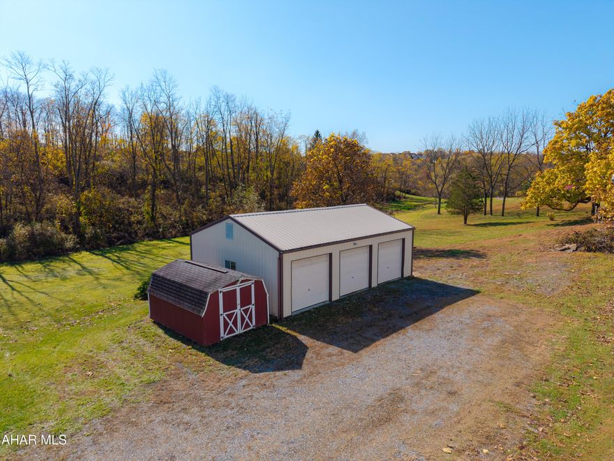 Located in Snake Spring Township near the hospital, this 1.258-acre property offers flexibility and opportunity. The lot includes a spacious three-car garage with new electric service already in place, providing plenty of room for vehicles, storage, or a workshop setup.

The property has well water and public sewer on site, making future development straightforward. With easy access to Route 30 and just minutes from Bedford, it's an ideal spot to build a new home or simply enjoy the extra space and storage in a convenient location.