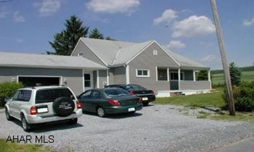 Sound of Nature all around you!  .3 acres seems like more!  This quaint 2-3 bedroom home sits on a .3 acre but is surrounded by farmers field! Spacious Living Room & Kitchen.  1st Floor Bedroom - sellers are including most furniture.  New windows, siding, furnace, 2 Baths.  Well pump replaced 3-4 years ago - Septic cleaned 2 years (Wilt Septic).  Come see for yourself!  Call Dee about boundary lines.  934-3054