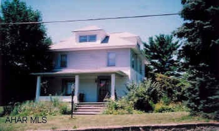 3-Story home with large yard on corner lot. 3 Bedrooms 1 full and 2 half baths, Bonus room on 3rd floor. New roof in June of 2003.