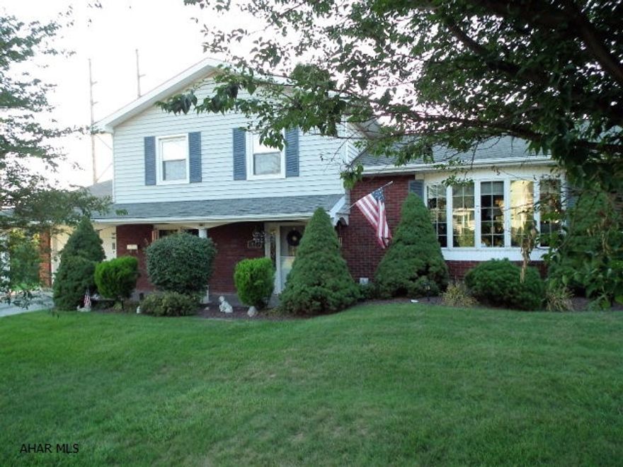 Charm with a Capital See! This split entry home has been completely updated throughout, including faux painting by local artist, cherry cabinets in kitchen, under counter lighting, eating area in kitchen, dining room and large living room, 2 family rooms, fenced in -ground pool with gazebo covered patio, shed, on low traffic street, highly recommended area!