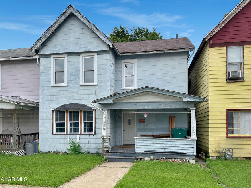 Handyman special 3 bedroom, 1 bath home with detached garage in they Juniata section of Altoona. Gutted with new furnace and electric panel box installed. Great winter project.
