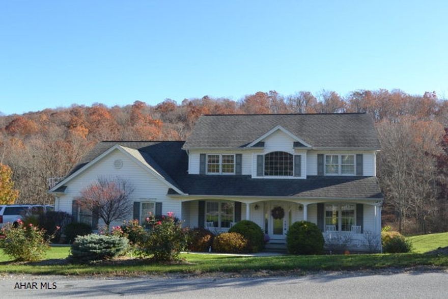 Large custom built home by Crossman, Castle and Morina.  Beautifully maintained 4 bedroom, 3.5 bath home in Castle Farms.  Large eat in kitchen with walk out to deck over looking pool and woods.  Family room features a beautiful gas fireplace.  The totally finished lower level boasts a theatre room, wet bar, beautiful fireplace and newer bath.  You can walk out the lower level to the patio and Olympic sized swimming pool.  Storage is no problem in the house.  There are two storage areas that can keep all your outside toys dry during the winter months.  Home Warranty included!  Don't miss out!!