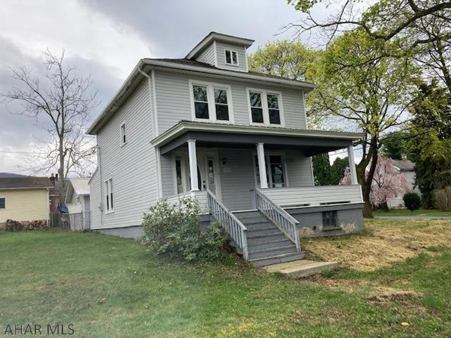 Large 2 story home on nice corner lot- featuring 4 bedrooms and 2 baths. New flooring and paint throughout.  1 car garage with off street parking. Move in ready and looking for a new owner!!