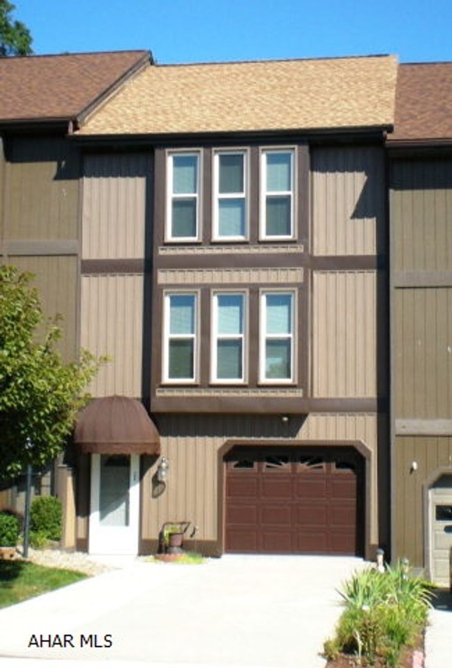 Beautiful Townhouse (originally builder's model) with lots of upgrades and space. First Level features a Bonus Room (that could be a Guest Bedroom or Office), 3/4 Bath and Sliders leading to the covered Patio and backyard that has an invisible electric dog fence (Dog Collars Included).The 2nd Level features a Large Living/Dining Room (with built in surround sound wiring/speakers), a 1/2 Bath, an Eat in Kitchen with Sliders leading to the Covered/Screened Deck with Ceiling Fan.On the 3rd Level is the Master Bedroom w/walk in closet, another Bedroom, a Full Bathroom and a separate Powder Room w/sink.  There is access to space above the 3rd Level for storage.New Roof and Windows (2011), New Siding (2013).  Stainless Steel Appliances new 2011.