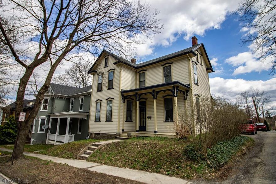 Open the doors to a newly remodeled, two story home within Hollidaysburg Borough. This home showcases Eco-friendly, Greenguard Certified, Luxury Floors in the spacious kitchen and formal dining room. LEED certified paper stone counter tops accentuate the newly exposed natural brick and stainless steel appliances.The original wooden banister leads you upstairs to the redesigned second floor. The expanded bathroom includes a walk-in shower, deep soaking tub, and a double vanity. The master bedroom now features a large walk-in closet with natural light. Move-in-ready, fenced-in yard and off-street parking; don't miss out on the opportunity to call this house your home   Call listing agent to set up your showing and check out the 3D tour