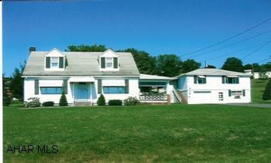 Very nice 3BR/ 1 1/4 bath Cape Cod with a lot of potential. Earn extra by renting out the 1BR apartment that sits above the garage and workshop. With a quiet setting, a small historic town, a mountain backdrop and a state part with a large lake for fishing and other outdoor recreation how can you beat it?