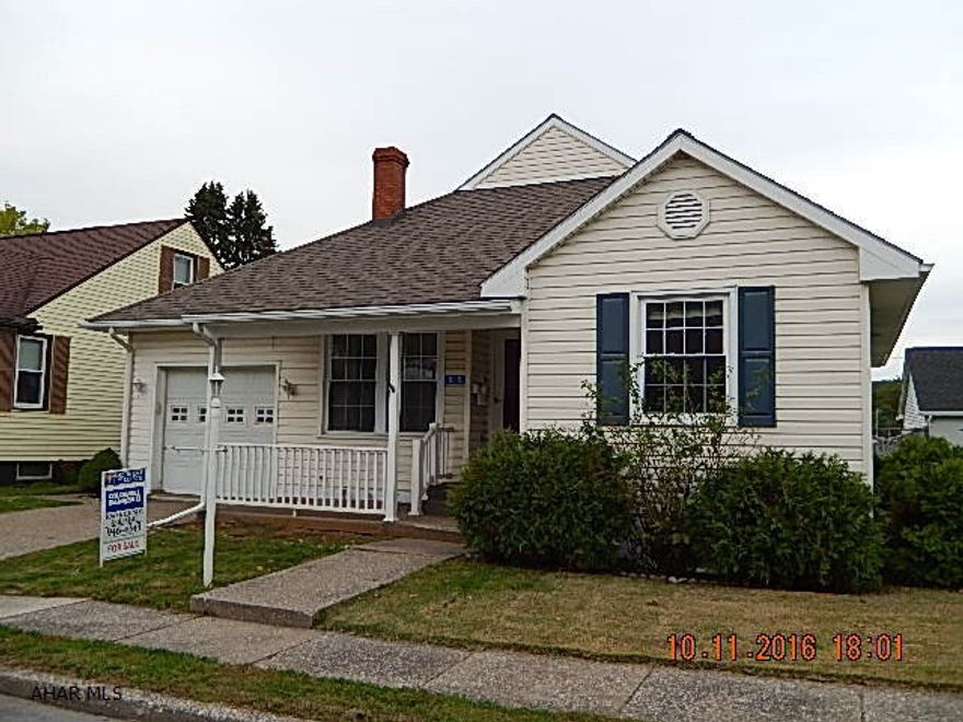 Great opportunity in the Borough of Roaring Spring!  3 bedroom, 2.5 bath home features an open floor plan and private Master bedroom suite.  Large, flat, fenced yard with shed, deck and covered patio.  Please note:  The buyer and agent must register and submit offers at http://www.hudsonandmarshall.com/ (Register at https://hudsonandmarshall.com/MyAccount/Register). Contact agent for info. Auction results may take up to 7 calendar days after auction closes. $2000.00 buyer premium paid at closing.  Bank of America employees, household members or business partners are prohibited from purchasing.