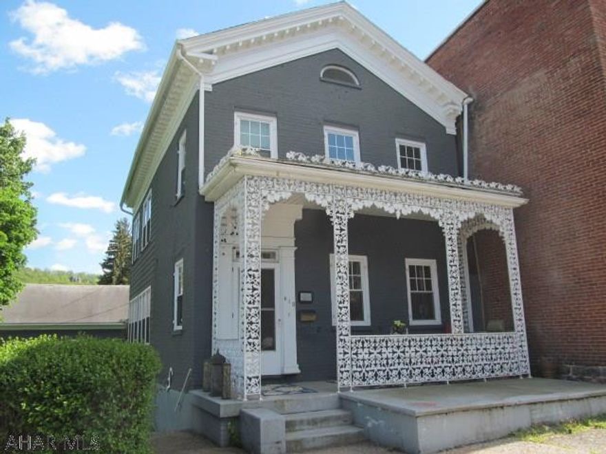 Historic Hollidaysburg home features 3 bedrooms, 2 full baths and main floor laundry/mudroom. Added bonus is the 30x52 garage/warehouse with full second floor for extra storage, separate electric. This home is larger than it looks! 2017 taxes are approximate.