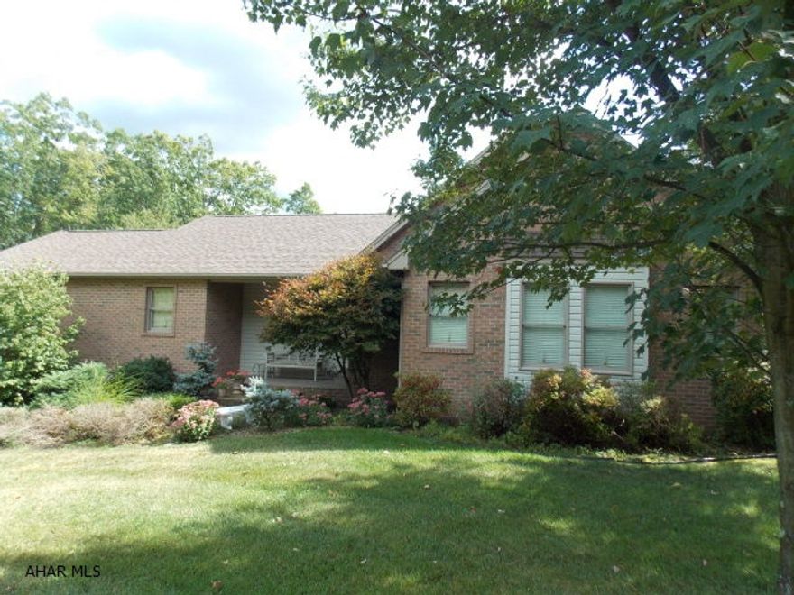 Beautiful ranch home with vaulted ceilings that give a wide-open feeling.  Bright and cheery with big windows to let in sunlight and to enjoy the yard.  Two fireplaces: one in the great room and one in the family room.  The basement is a walkout with doors and windows on each side of the fireplace.  Freshly painted, ceramic and hardwood flooring, tons of storage!  A lovely yard and neighborhood make this meticulous home a MUST SEE!