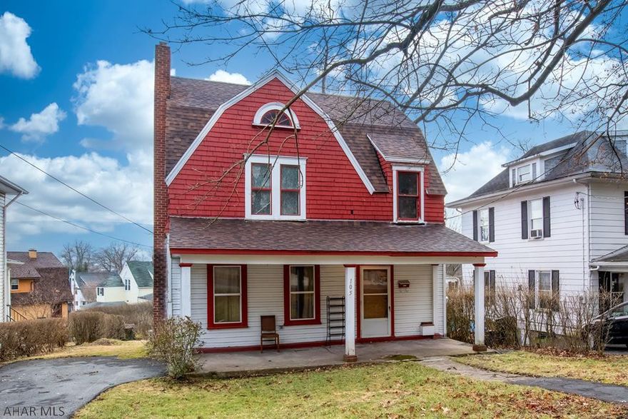 Perfect opportunity for Investor or handy man.  Home needs work, roof was done in 2014 but leaks inside never repaired.  Furnace and Hot Water tank appear to be updated.  Central air upstairs only.  See Pictures