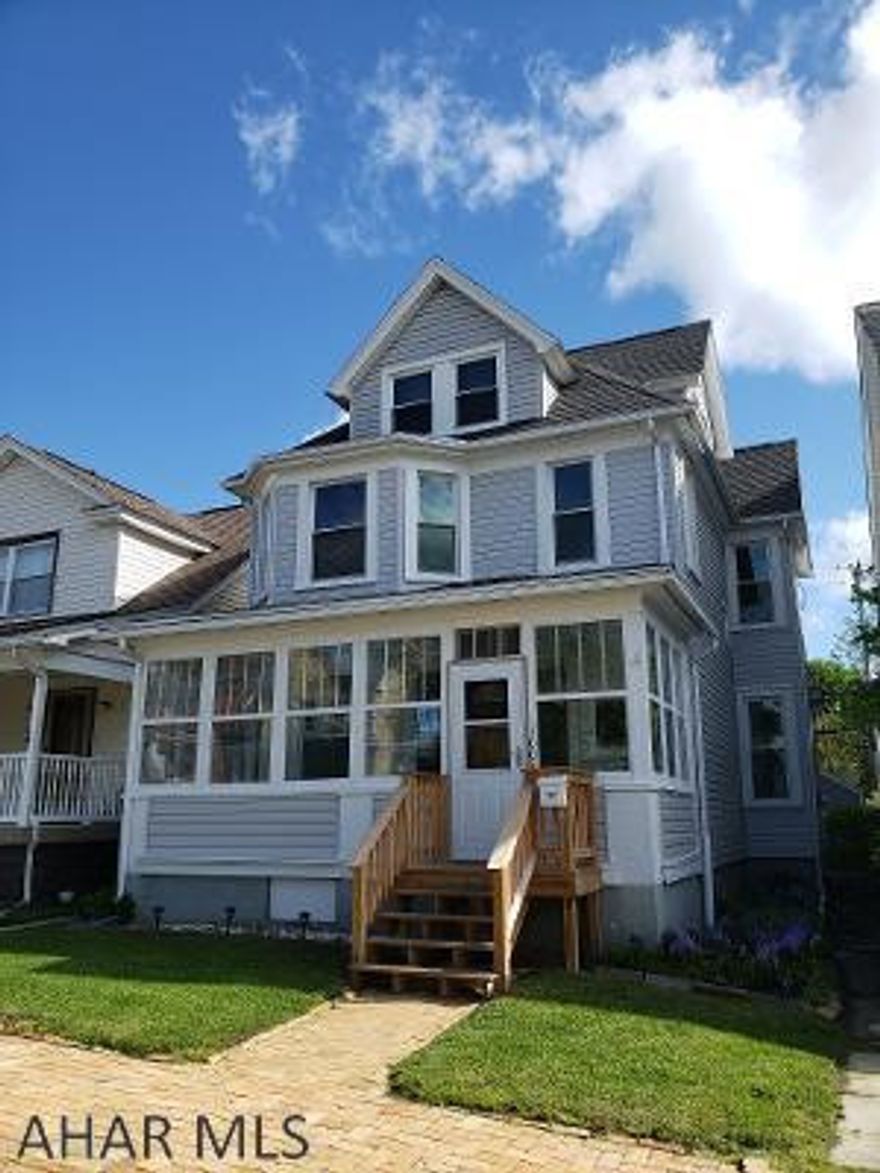 So many things to love about this well-maintained and upgraded 4 bedroom home in Juniata!  Featuring brand new cabinets and countertops, the kitchen also features a unique and one of a kind hand laid wood floor.  Check out the completely redone bathroom on the second floor!  Many upgrades such as roof, electric, windows and mechanics in recent years, plus brand new siding & upstairs, carpet just completed!  Schedule your showing today!