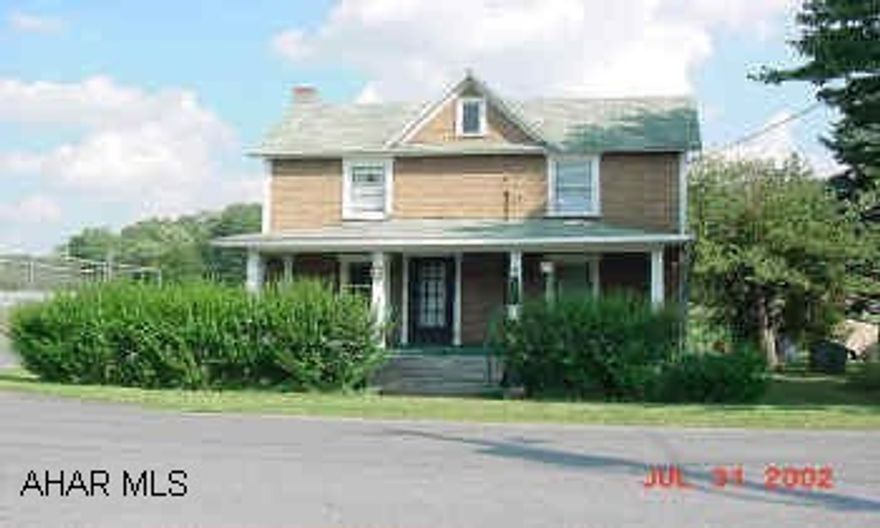 2 Story Frame HandyMan Special located on nice  Corner Lot,  Motivated Seller