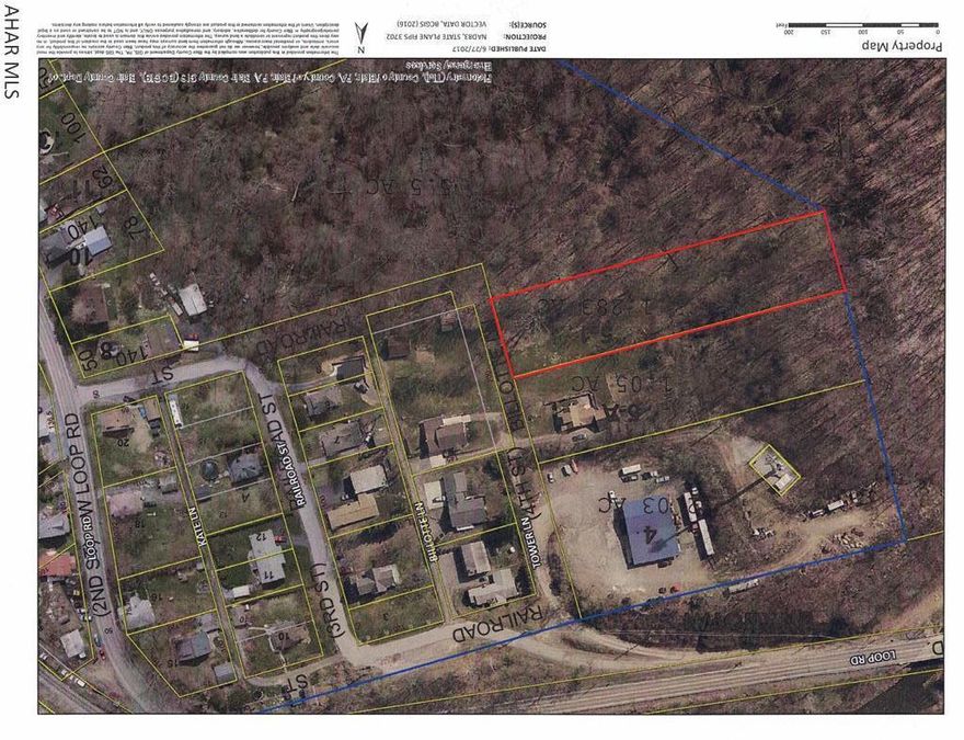 Partially wooded building lot just outside Hollidaysburg borough. Public sewer and electric in street buyer is responsible for all costs associated with extension and hookup to any and all utilities.  Buyer to drill well.  All easements shown on recently completed survey.  Perfect place to build a home.  Tower Lane is a non maintained township road.  Call office for additional details and showing.  Photo of lot is approximate location.  Taxes should always be verified with taxing authority.