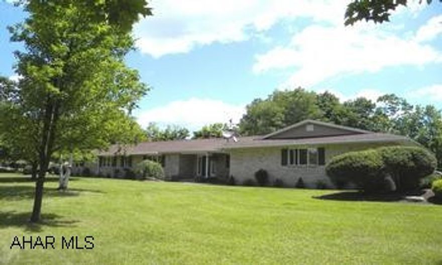 ALL BRICK RANCH ON 5 ACRES-THIS HOME OFFERS FULL LENGTH COVERED PATIO OVERLOOKING THE POND-INSIDE HAS HW & TILE FLOORS. UPDATED KITCHEN W/ BREAKFAST NOOK-SUNKEN LIVING ROOM-W/ SEE-THROUGH FIREPLACE. BASEMENT IS DIVIDED & DRYWALLED-INDOOR POOL. ALL BRICK RANCH ON 5 ACRES-THIS HOME OFFERS FULL LENGTH COVERED PATIO OVERLOOKING THE POND-INSIDE HAS HW & TILE FLOORS. UPDATED KITCHEN W/ BREAKFAST NOOK-SUNKEN LIVING ROOM-W/ SEE-THROUGH FIREPLACE. BASEMENT IS DIVIDED & DRYWALLED-INDOOR POOL INCLUDING ALL EQUIPMENT-ALSO 2 SEPARATE BUILDINGS A WORKSHOP & 2 CAR GARAGE-2 PARCELS 14-12-46-1 AND 46-2-1. CONTACT SUSAN 935-8252 $399,000.