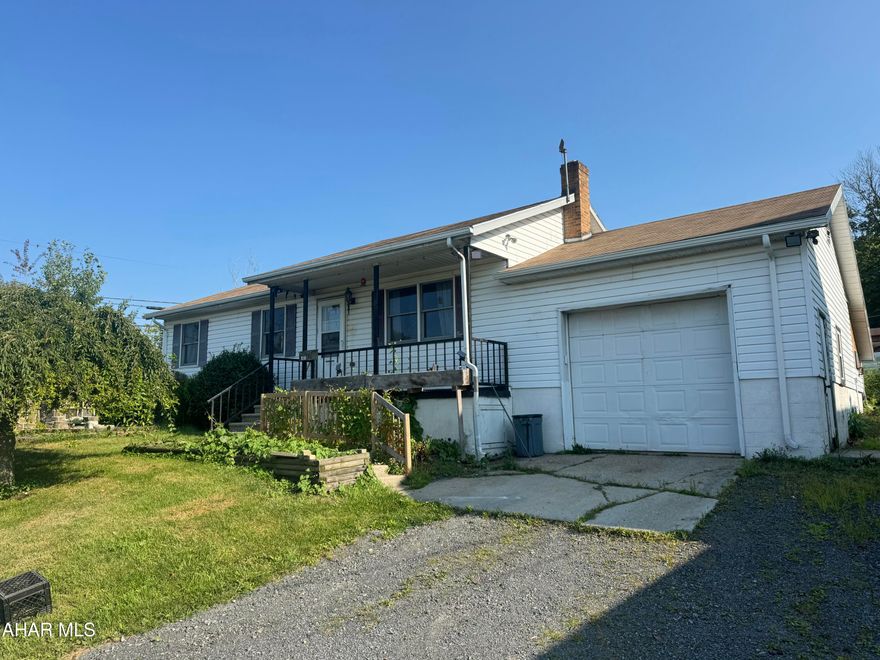 This three bedroom ranch is ready for you to bring your ideas to make this your own. The full unfinished basement can be finished to the way you would like it. Great starter home on corner lot.