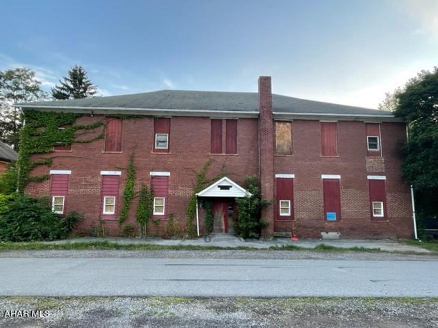 With the shortage on housing this is the perfect opportunity for a contractor to create an apartment complex!!The solid brick school house could easily hold 9 spacious units and there are endless possibilities with thechurch and additional lot! New roof on the church, the former owner had visions of turning it into housing! Large corner lot is also included in the sale!!! Buildings are being sold as is! Construction materials in theschool house do not belong to the owners and will be removed before the sale. Call today!!