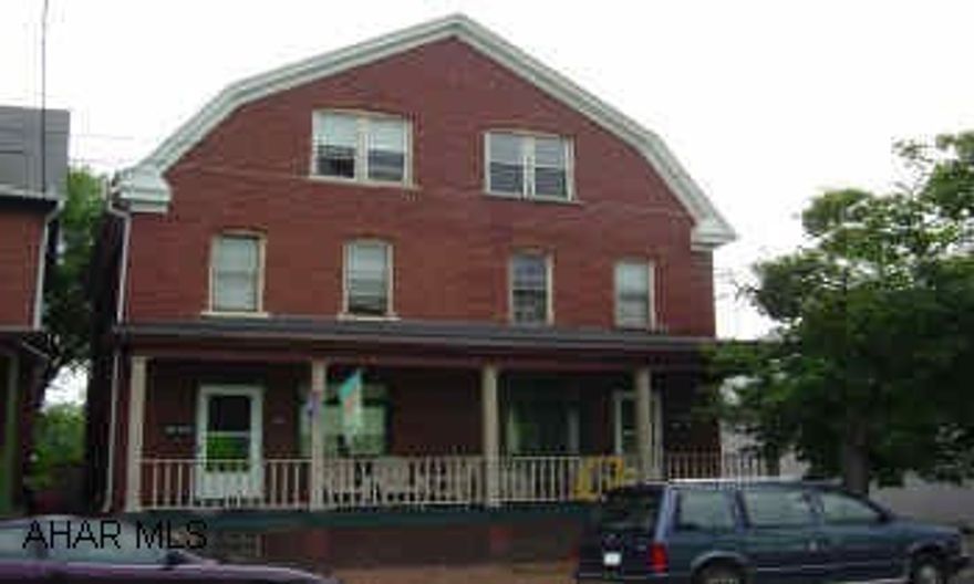 2-Story Brick Separate Utilities Both Units $450.00/Month- Good Rental History