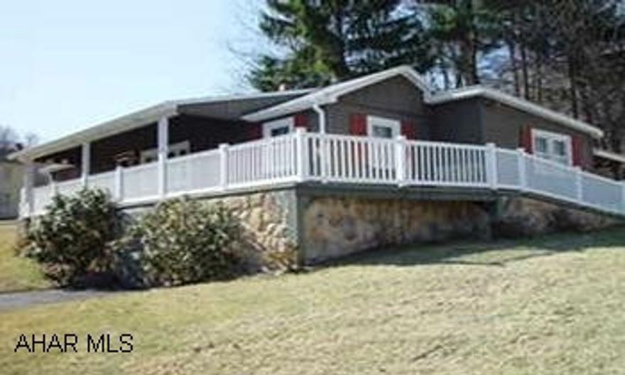 Well maintained rancher, 2BR/1BA, appliances included. 2BR/1BA Ranch home in country setting. Handicap access ramp, 2 sheds, carport, new cement driveway and sidewalks.