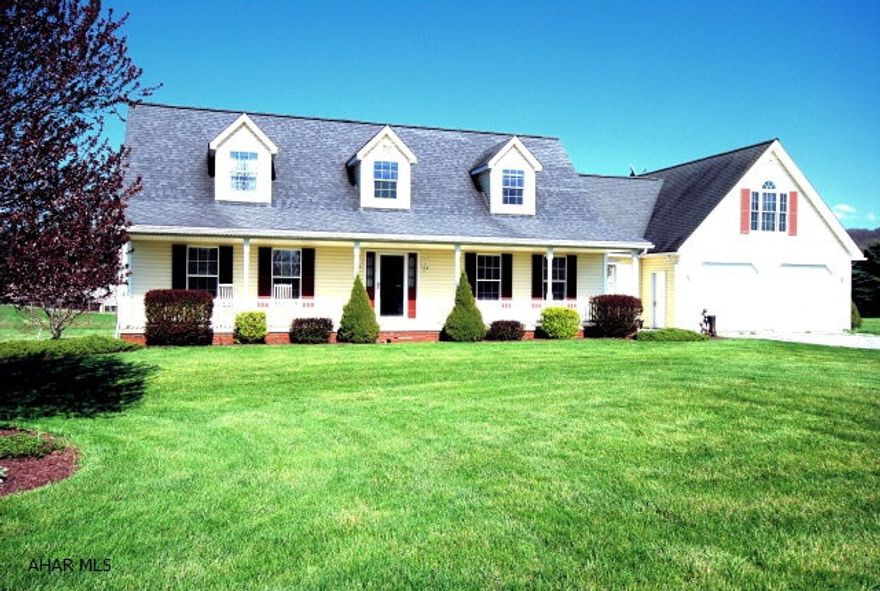 Absolutely meticulous quality built home on a 3.39 acre level lot in the country.  4 bedrooms, 4 baths, new kitchen, living room with fireplace, convenient first floor laundry.  2 zone heat, central air, 4 car garage.  Large rear deck for enjoying the peace and serenity of the country and gorgeous view.  All this PLUS a theater room you won't believe!!!