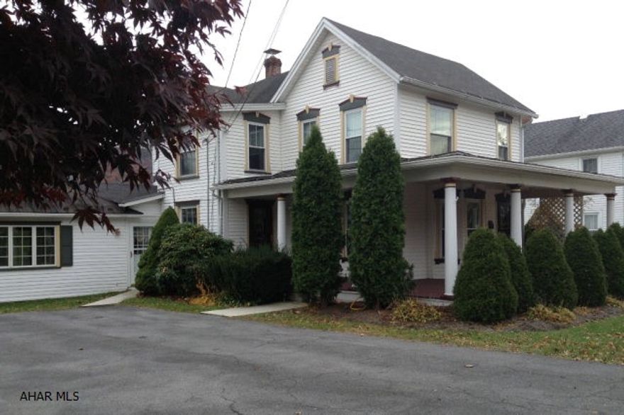 Charming with incredible curb appeal best describes this 1890's historical in-town Bedford home. Sanyo zoned heating and air conditioning (approx. $17,000) provide amazing energy efficiency. From the lovely wrap around porch to the family room with wood burning fireplace, this home has much to offer. First floor master suite and laundry room add great appeal while the upstairs, which includes four additional bedrooms, provides ample possibilities. A large screened in porch found off the main floor family room opens onto the fenced yard. Don't miss this one of a kind home.