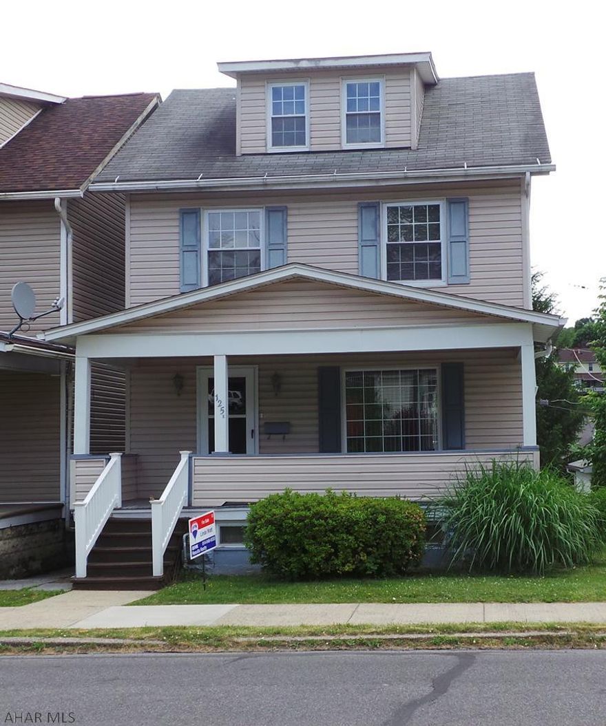 Cute & well maintained home with off street parking.  Covered deck, finished & heated 3rd floor - could be 4th bedroom.