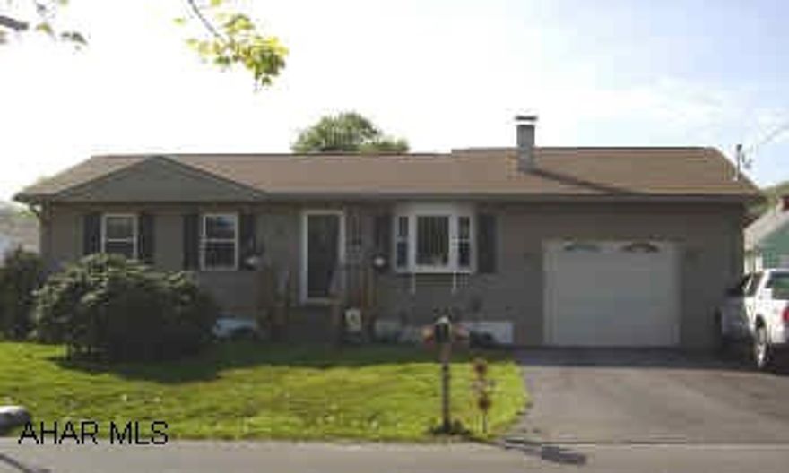 5002 Walnut Ave - Horseshoe Manor - Ebner School - Lovely ONE STORY in MINT condition.   $149,900.  Call Janet Burley 814-942-3112. 5002 Walnut Ave - Horseshoe Manor - Ebner School - Lovely ONE STORY in MINT condition.  LR, modern E-I-Kit with NEW appliances, 3 BR, 1 BA, FR w/wood burner, Laundry, oversized 1/Car att Gar w/pull down steps to storage.  NEW siding, roof, win., deck, patio, elec., furnace, central-air, and floor covering.  Lot 77x100 - shed - $149,900.  Call Janet Burley 814-942-3112.