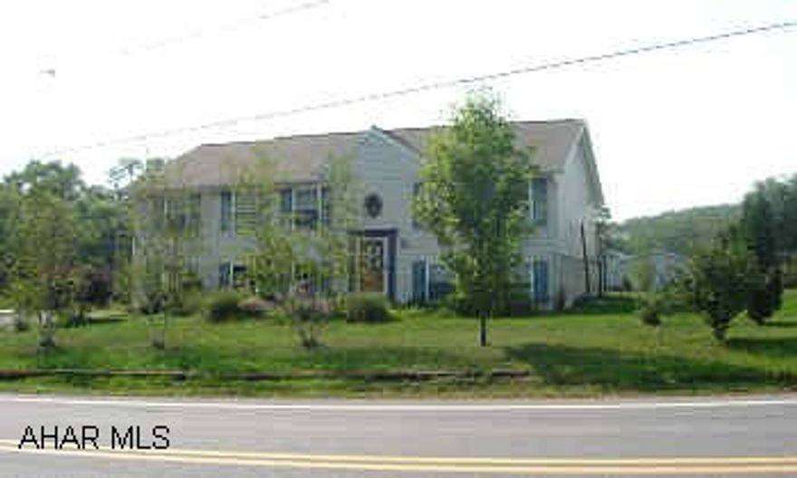 SPLIT LEVEL, 6 YEARS OLD.  SHOWS NICE.  LOWER LEVEL CAN BE FINISHED. 6 YEAR OLD SPLIT LEVEL IS STUDDED OUT FOR FAMILY ROOM, BEDROOM/OFFICE, STORAGE AND PLUMBING FOR BATH.  DUCK WORK IN PLACE FOR CENTRAL AIR.  BEAUTIFUL OAK TRIM.  LARGE LOT, WELL MAINTAINED, LARGE CLOSETS.  BEING SOLD AS IS.