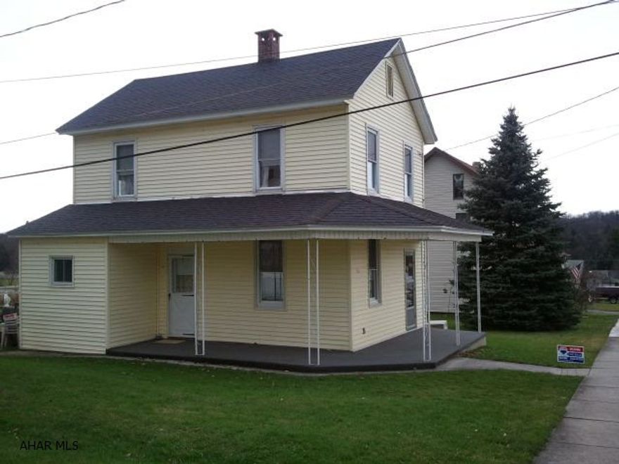 This vinyl-sided, 2 story is move-in ready. Updated kitchen and bath, 1st-floor laundry/pantry, newer floor coverings throughout, updated breaker box, new well pump, texturized ceilings, large yard, and a shed. The basement walk-out goes into shed. This property qualifies for a rural-housing loan (no money down). Listing agent is related to the seller.
