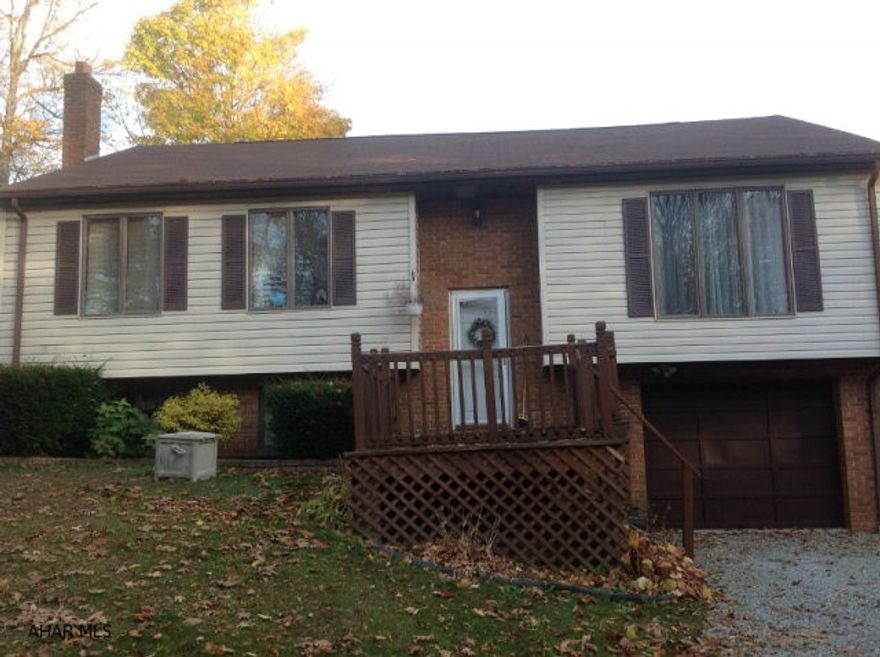 Country living nice 3 bedroom. Close to State game lands. Basement can be easily remodeled. All on a 1 acre lot.