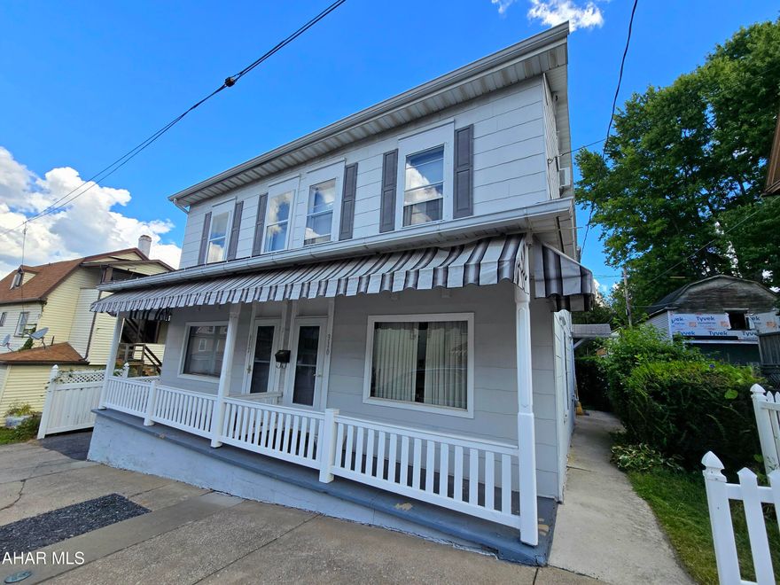 Seeing double?  Currently set up as a single family residence this property has the opportunity to be set up as a duplex or stay the same as an oversized home.  Separated by a door the first-floor features 2 functioning kitchens, dining rooms, and living rooms, The second and third floors also mirror each other with 3 bedrooms, a den and full bath on either side.    Property has 2 gas, electric, and water meters for seperate utilities.  An opportunity like this will not last!  Call listing agent for your private showing.