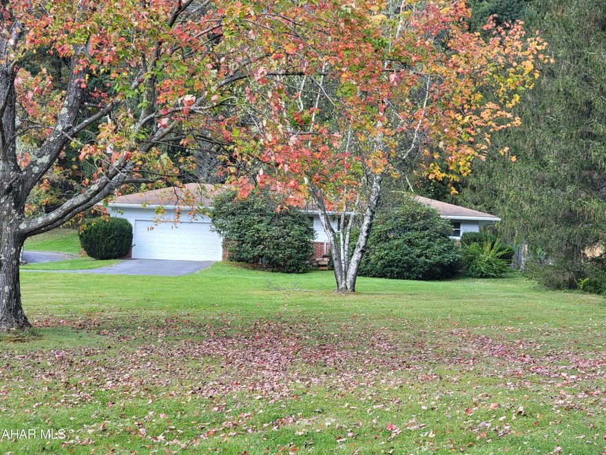 3 bedroom rancher situated on 2.2 acres in Bald Eagle. Only minutes for I-99. Updated kitchen. New tub surround. Hardwood floors. Oil forced air heating system with central air conditioning. 2 car attached garage.