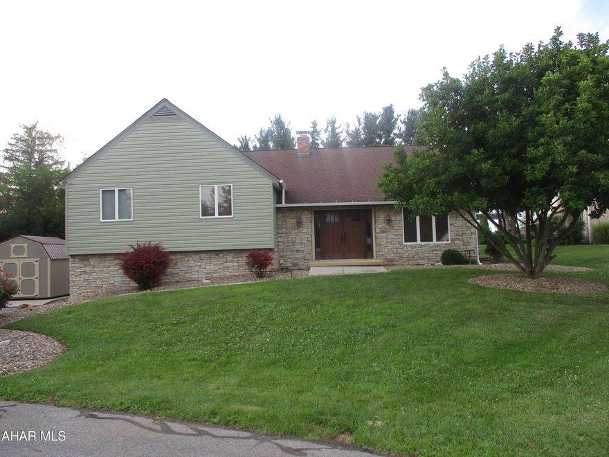 This home sits at the end of a cul-de sac in a great location! 3 bedroom 3 bath multi level The home features a master suite with an en-suite bath, hardwood and ceramic tile floors, a large kitchen with granite counter tops and a breakfast nook,, fireplaces in the living room and lower level family room. There is a great outdoor living space that features multi level deck and patio space which leads to the  salt water in ground pool. Completely private back yard great for entertaining! Call today for your private showing