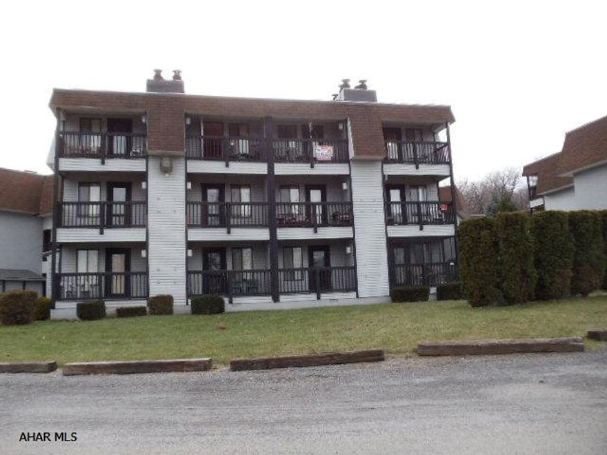 3rd floor fully furnished, 1 bedroom condo with built-in bunkbeds.  Newer bathroom sink.  New roof in November 2011.  Nice balcony off living room overlooking tennis courts and inground pool!  Amenities include: hot tubs, tennis courts, indoor/outdoor pools, and trash removal.  J-230   $158.00 is the monthly association fee.