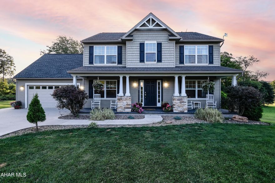 If you've been looking for the perfect blend of peace and quiet, mixed with luxury and comfort, look no further...!  This beautifully constructed home in Bradford Heights should check most of your boxes.  With its spacious 4 bedrooms including a large master suite, 3 bathrooms, beautiful eat-in kitchen,  formal dining room and 3 family rooms, you won't need to leave your home.  The finished basement offers extra gathering space and is the perfect complement to the outside oasis.  This home has been very well taken care of and is ready for your growing family.