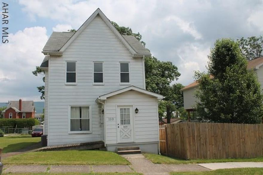 Conveniently located  two story home in Altoona. Home features handicap access and a heated detached garage. This home has hardwood floors, central air conditioning, three bedrooms and two baths including a full bath on the first floor.Home has a walk up attic with the third bedroom and extra closets for storage. Home sits on a double lot.. Really a must see, call for an appointment today.