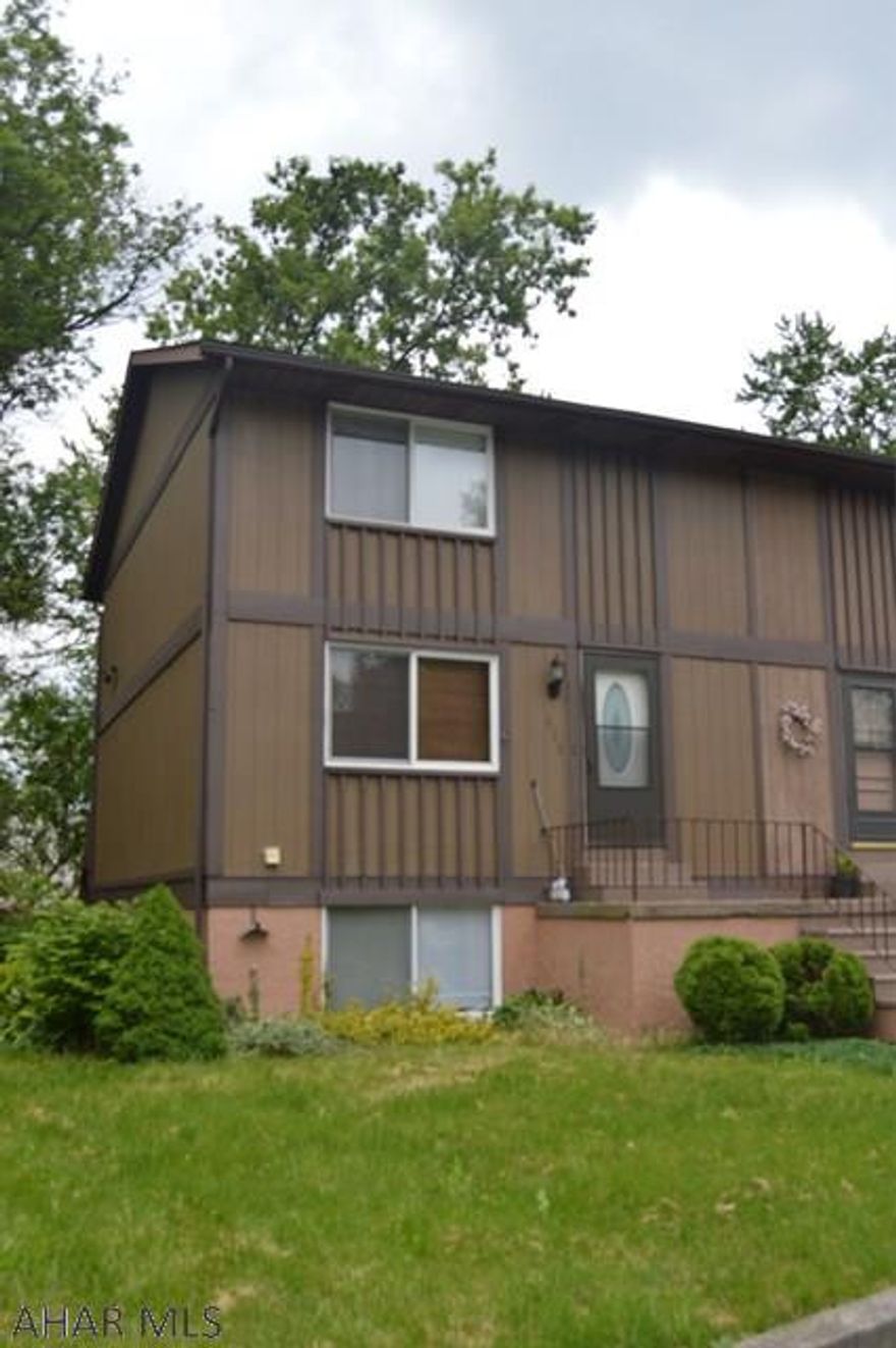 This townhouse has been remodeled from top to bottom and is move-in ready. Conveniently located as an end unit townhouse this 2 bedroom 1.5 bath home also has an updated kitchen, stainless steel appliances, updated bathroom, new flooring, and a remodeled basement. This townhome is in a prime location in Altoona close to everything and in a beautiful area.