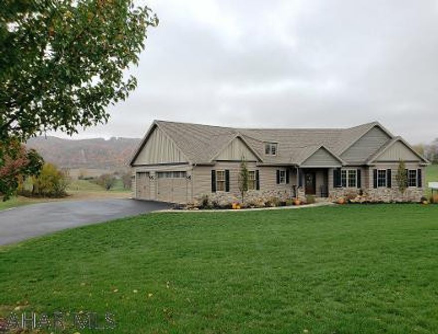 Beautiful 5-bedroom 4.5-bath home built by Joe Crossman!  Motivated seller due to job transfer, selling under cost!  Quality home for the right buyer on 1.43 Acres in Bradford Heights, 3-car attached garage, spacious Kitchen w/quartz countertops, Sunroom with great country view, Theater Room & Family Room all add to the charm of this home.  There is also all hardwood floors on the main level with ceramic tile floors in baths, solid wood doors, and 3 bedroom suites with walk-in closets.  J-525