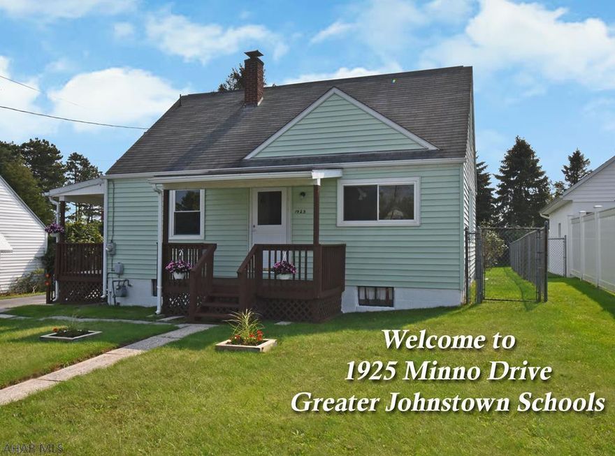 The cute Cape Cod is all cleaned up and ready to go.  Very close to stores, restaurants, banks, parks and even a movie theater.  Large flat fenced-in yard with a shed and a firepit.  Covered rear patio so you can enjoy the outdoors even if the weather isn't cooperating.  Looking for that starter home?  Trying to downsize?  Tired of paying rent and you want a home of your own?  Come and take a look