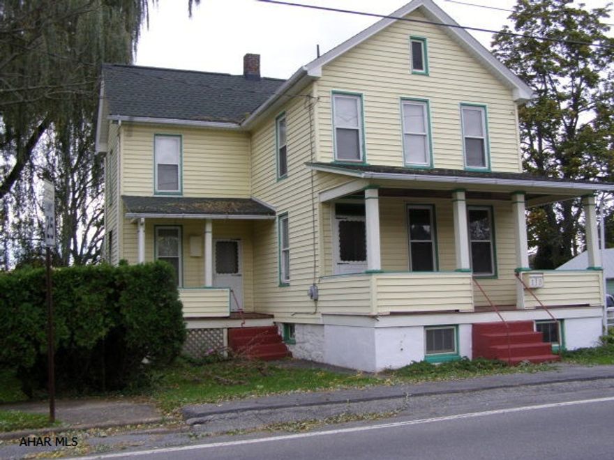 Lovely updated 3 bedroom, 2 story home centrally located in the Gaysport section of Hollidaysburg. This home features two new bathrooms, a new kitchen, new flooring, a new furnace, fresh paint, a large flat yard & a two car detached garage. Plenty of off street parking. Must see to believe. Motivated Sellers!