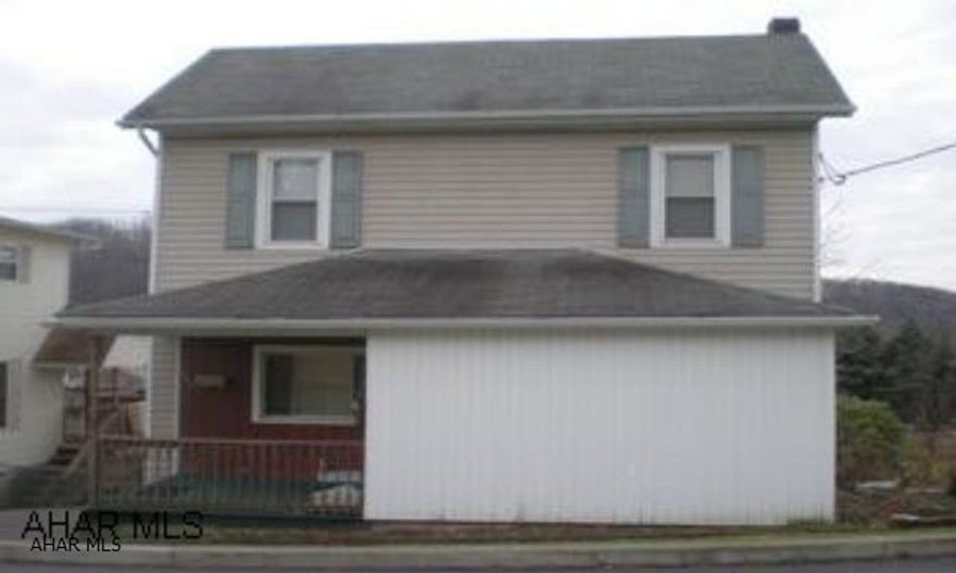 Remodeled two story home in good condition. Modern Kitchen and bath. Large detached garage. Great value !!!