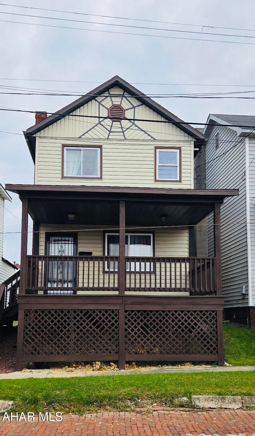 Looking for a move in ready updated home to call your own then you will want to see this one! First floor features living room, dining room and kitchen, with all new flooring! 
Second floor has two bedrooms and full bath!
Great starter home! Nice covered front and side porches. Lot is nice for outdoor entertainment!
Off street parking!