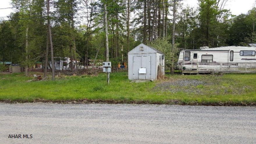 Two campsite lots inside Glendale Yearound. W/S, electric, telephone, cable, and internet are available. There is a shed and deck on this property and it is ready to use. Minutes from Glendale Lake and Rock Run. Community pool, tennis, basketball and security.