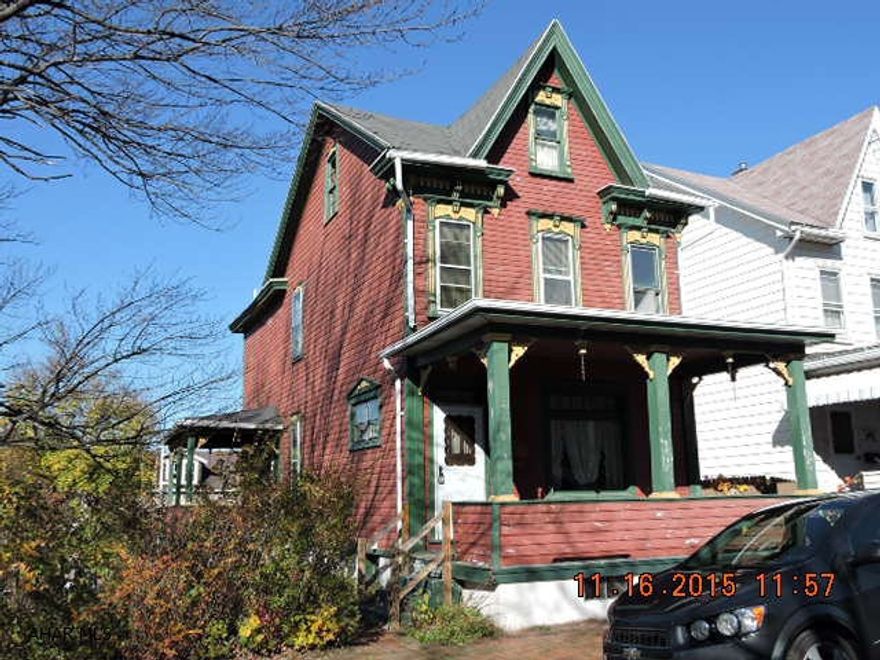 Motivated Seller.  Lots of original character including 9' ceilings, big bright rooms. Many rooms have new drywall & updated wiring. Newer gas furnace & wood burner with blower.  8x8 garden shed & 6x10 motorcycle shed has door that is a ramp. Off Street parking off alley.  private corner lot.  Owner will consider FHA 203k financing.  Estimated taxes for 2017 $671.