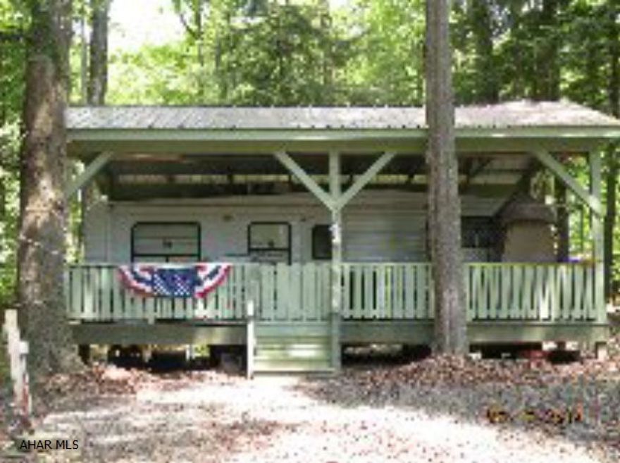 Well maintained 5th wheel Coachman camper. Full pavilion & deck in Glendale Yearound. Minutes from Prince Gallitzin State Park & Rock Run ATV trails. MOTIVATED SELLER LOOKING FOR OFFERS