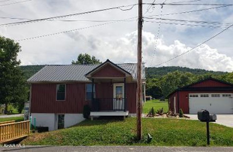 TOTALLY REMODELED interior and exterior! 2-bedroom 1-bath home with loft bonus room, new windows, roof, wiring, siding, deck, landscaping, new insulation, 2 mini-splits for heat & air & new 2-car garage on .28 Acre in Brooks Mills. J-595