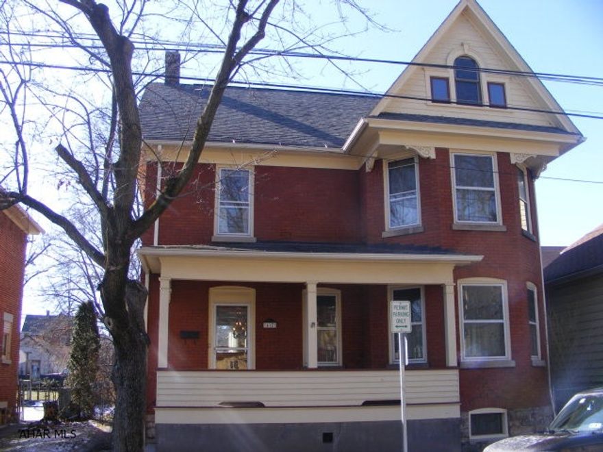 Great 3 story brick home in the Borough. Newer kitchen, newer baths, beautiful restored pine floors. Updated electrical. Nicely finished 3rd floor. 2 parking permits, cute fenced back yard. Walk to school, church shopping and eateries!