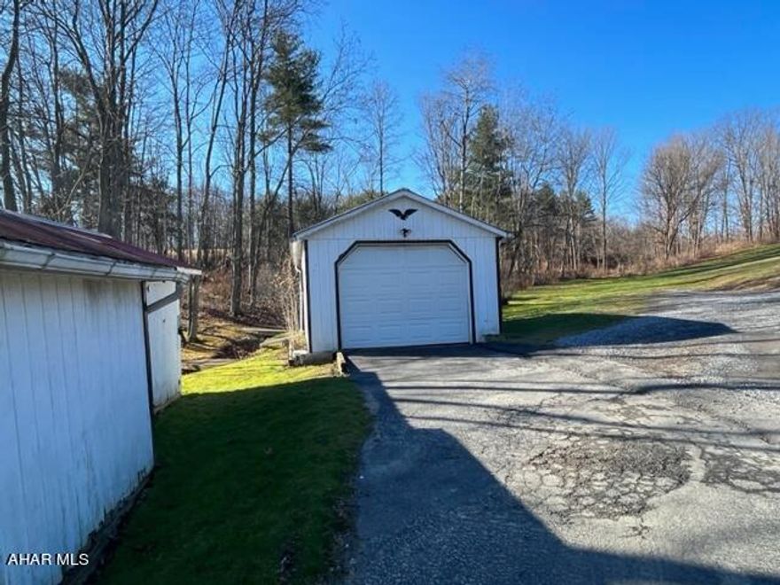 Move in ready 3 bedroom home in claysburg situated on a private 1.44 acre lot. All mechanics have been updated, new windows throughout, newer roof.  1 car garage and a shed.