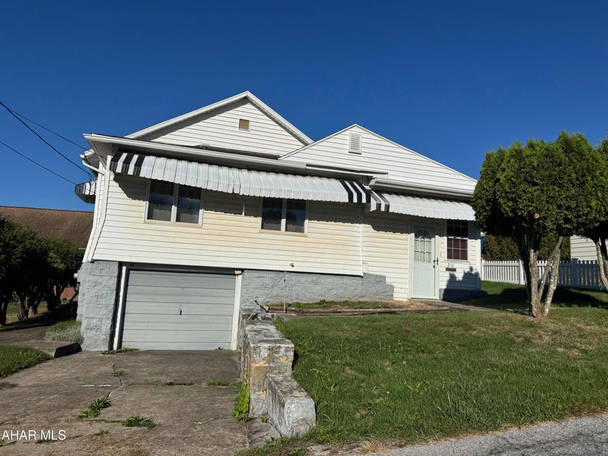 2 bedroom, 1.5 bath one story home on a nice corner lot. This well maintained home has enclosed porch, full basement with one car integral garage, equipped kitchen, nice living room and dining room. A hall walk in closet for storage. Newer oil hw boiler and 100 amp breakers. Included is also shed and a newer 2 car detached garage.