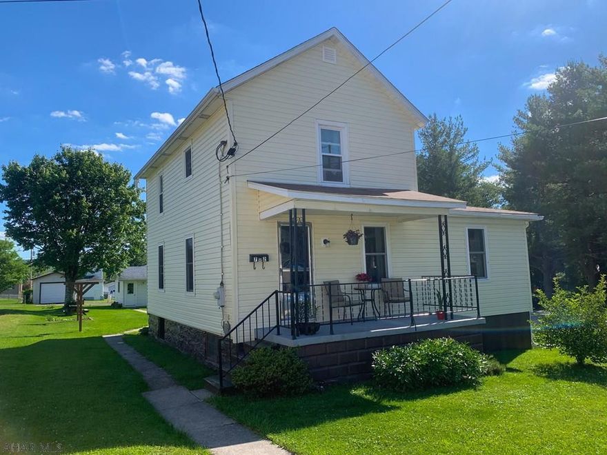 Have you been looking for that perfect home that is move in ready? Well you sure are in luck because 702 Spring Avenue is SPOTLESS! This home is on a corner lot and is walking distance to the Nanty Glo Park & Pool. It is also just minutes away from shopping! As you enter the front door, you will notice the cozy living room open up to the incredibly large eat-in kitchen. Off of the kitchen is a first floor bedroom and full bathroom! Upstairs you will find the other 2 bedrooms and a Jack & Jill full bathroom. On the exterior of the home is a front covered porch, a covered deck out back, and a well sized detached one-car garage. This is by far, one of the most well kept homes in all of Nanty Glo! Don't wait any longer! Get out and take a look at this eye catcher NOW before someone else does!