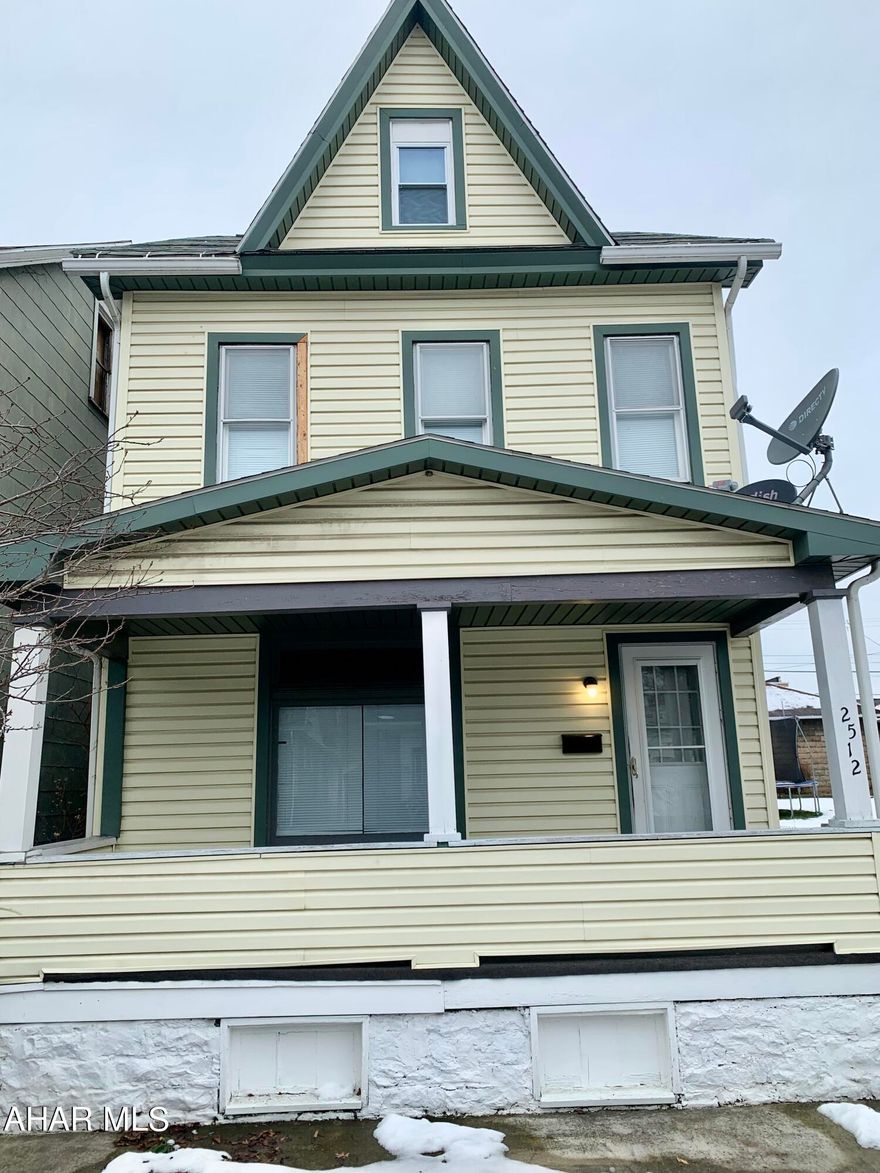 Check out this cozy 3 Bedroom, 1 Bath home in Altoona Area SD. This home has been updated throughout and features a finished attic, newer furnace, newer hot water heater, an updated kitchen and bathroom, and has been freshly painted! Plus there is a bonus room that can be used as an office or nursery. The back yard is fenced in and features a shed perfect for storing your outdoor tools. Don't miss out!